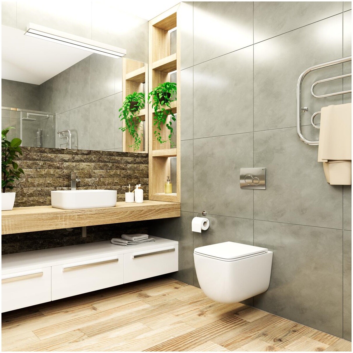 Унитаз подвесной безободковый с сиденьем микролифт белый Point "Меркурий" PN41831 - изображение 7