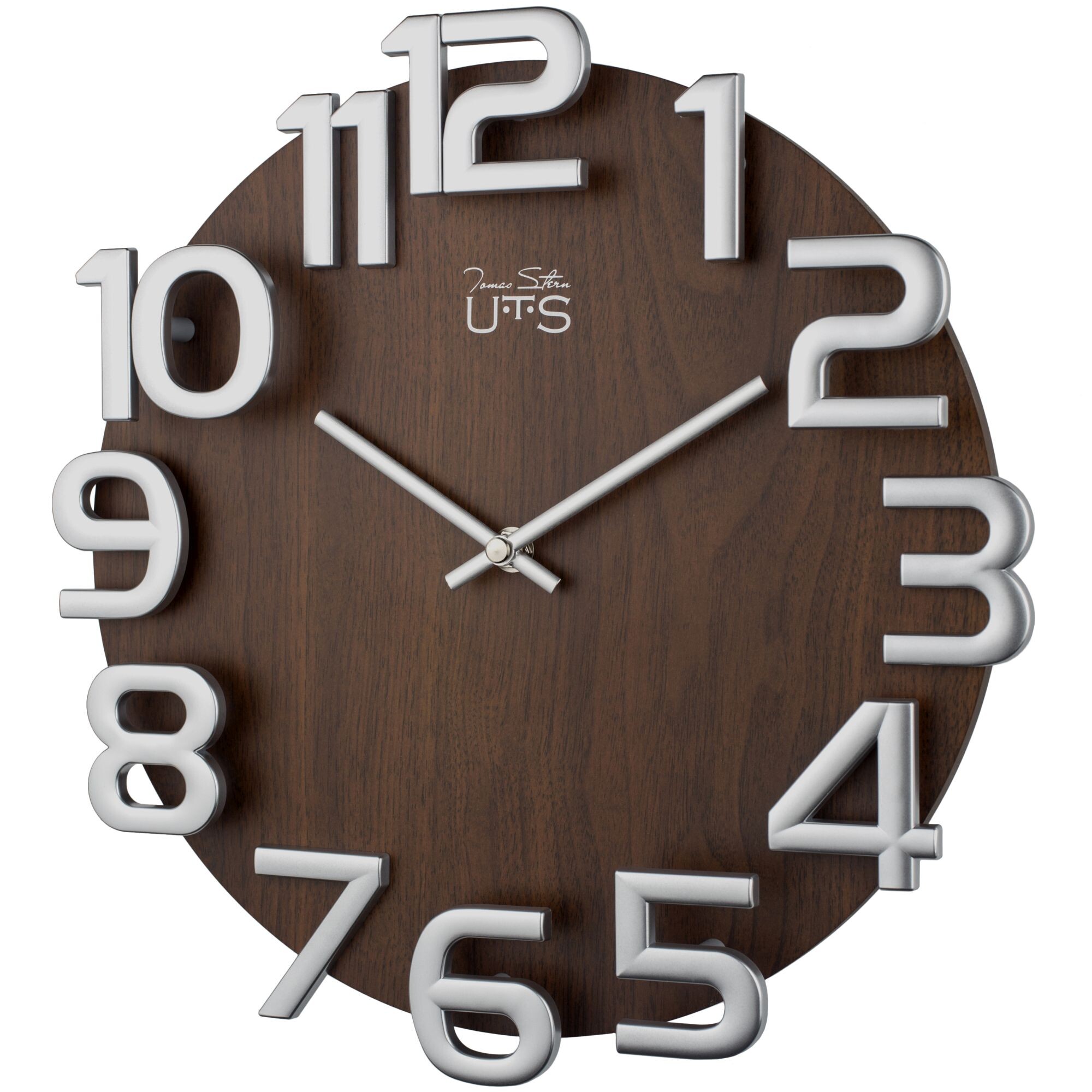 Часы настенные коричневые Tomas Stern 8002