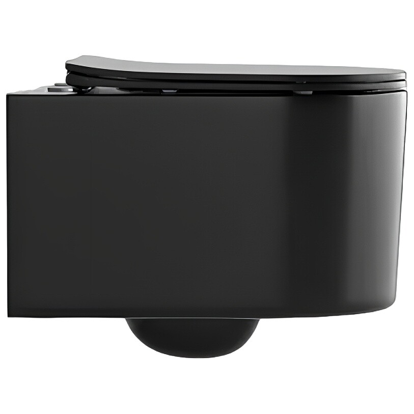 Унитаз подвесной безободковый черный матовый Cerutti SPA Tanaro Aria MB CT9238