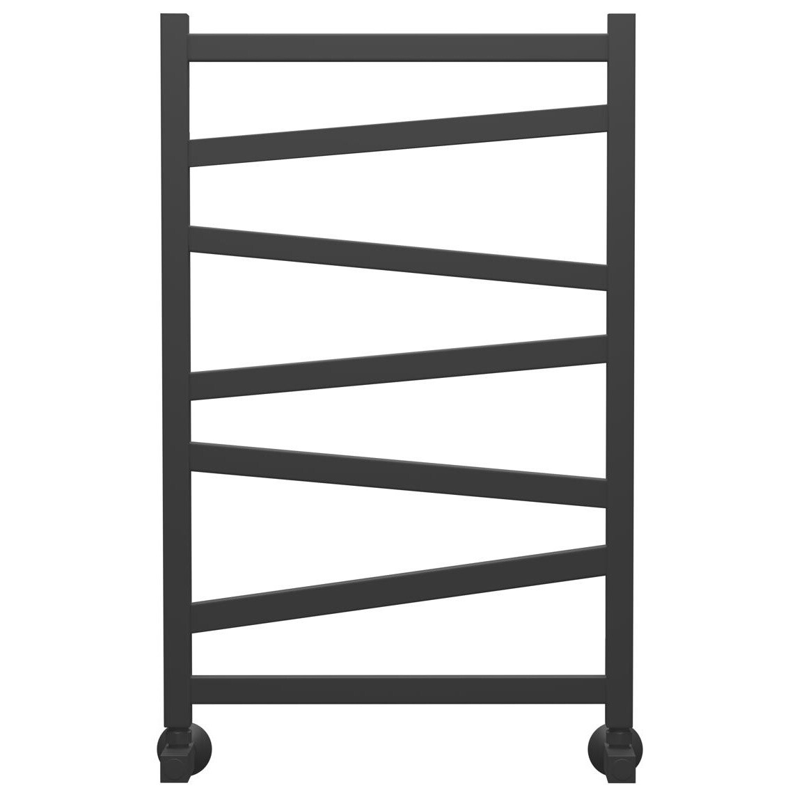 Полотенцесушитель водяной 50х80 см черный Point "Феникс" PN15158B П7 - изображение 4