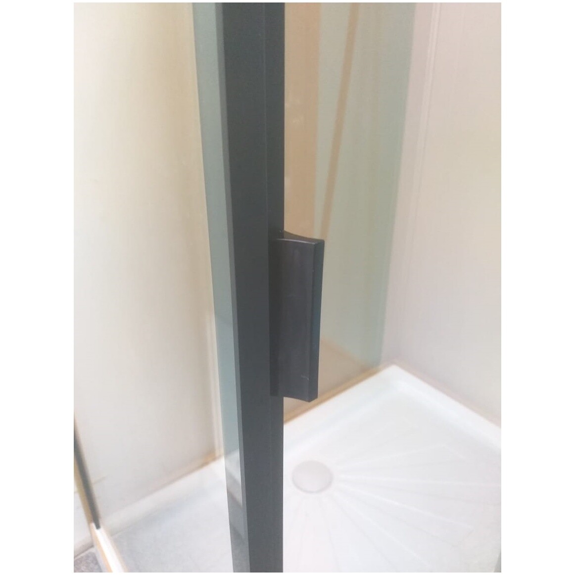 Душевой уголок прямоугольный левый 80x120 см черный Cerutti SPA Marbella 120B L - изображение 4