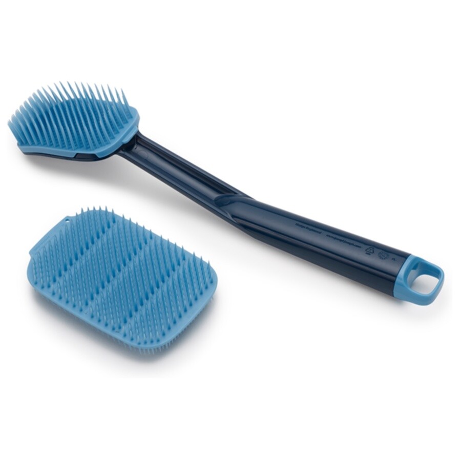 Щетки для мытья посуды синие 2 штуки Cleantech 