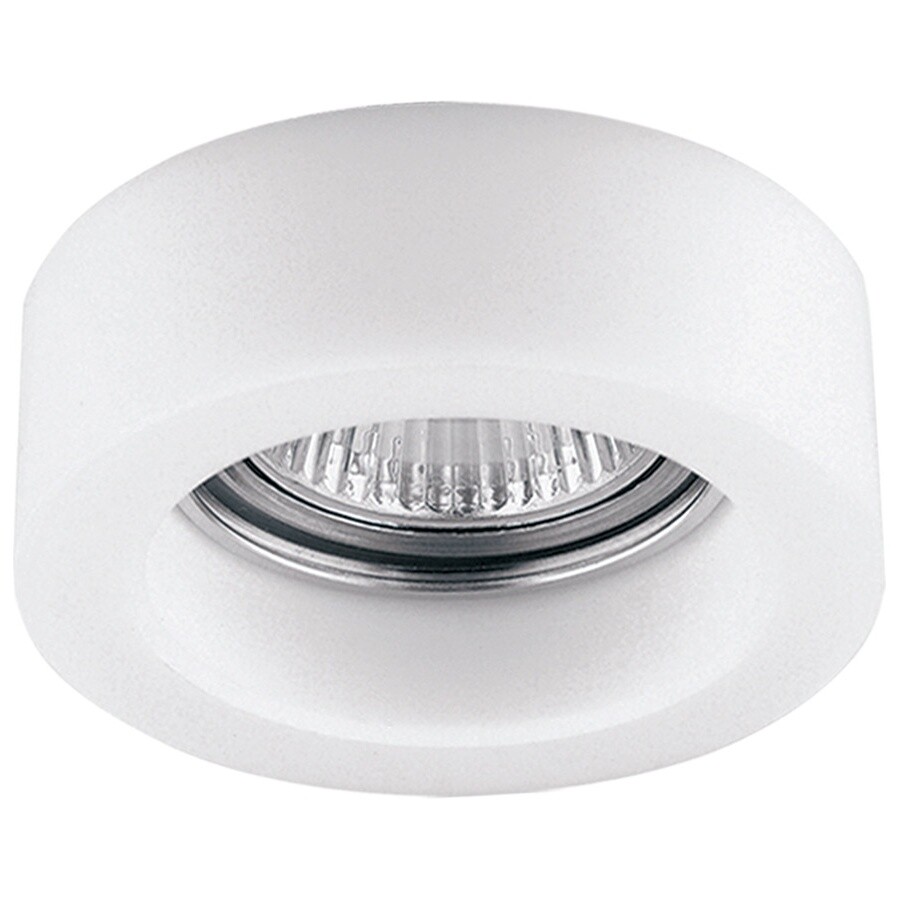 Светильник точечный встраиваемый круглый 8 см белый Lei Mini Bianco 006136