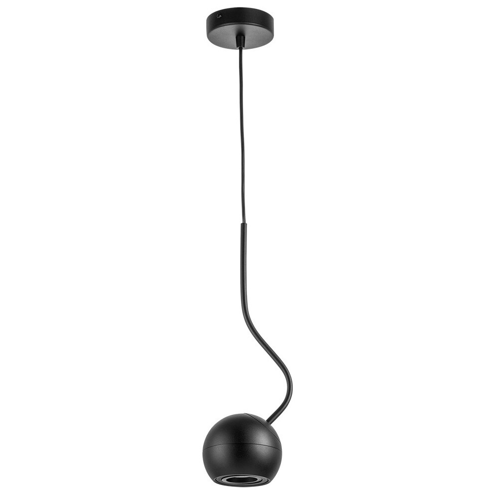 Светильник подвесной светодиодный металлический черный Fabi 110717