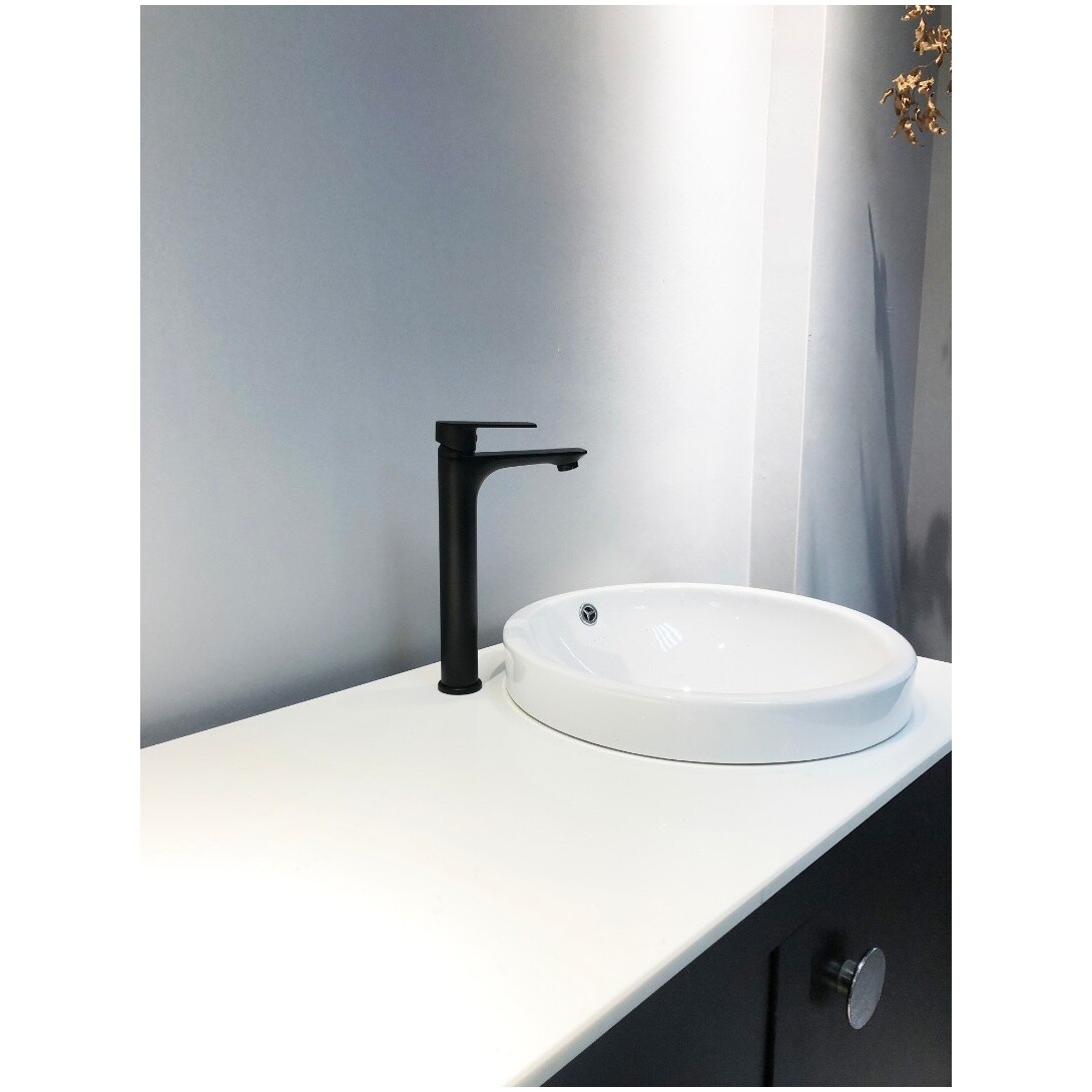 Смеситель для раковины однорычажный черный Boch Mann Doris XLB BM8599 - изображение 6