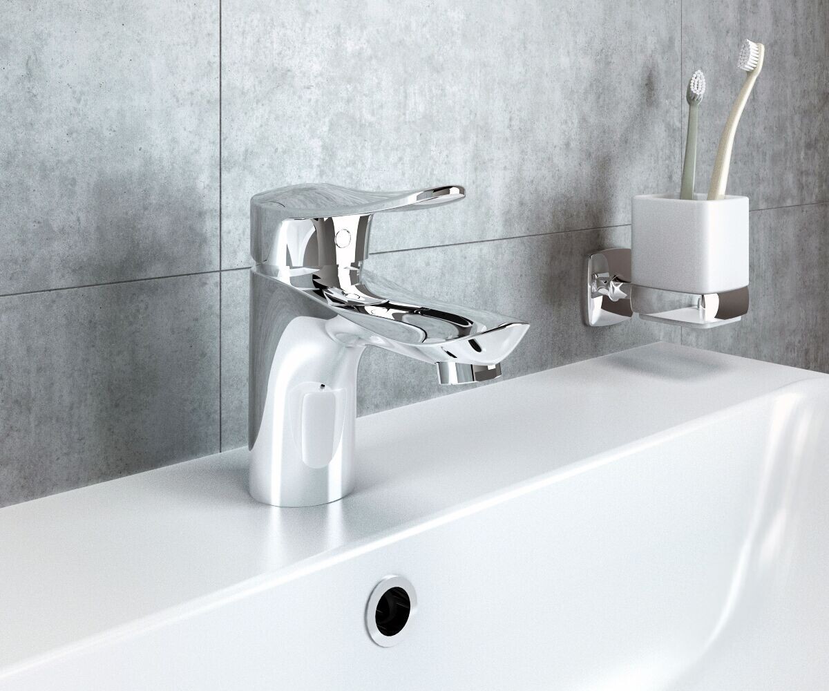 Смеситель для раковины однорычажный хром Stworki "Осло" HF-OS-02-000 - изображение 7