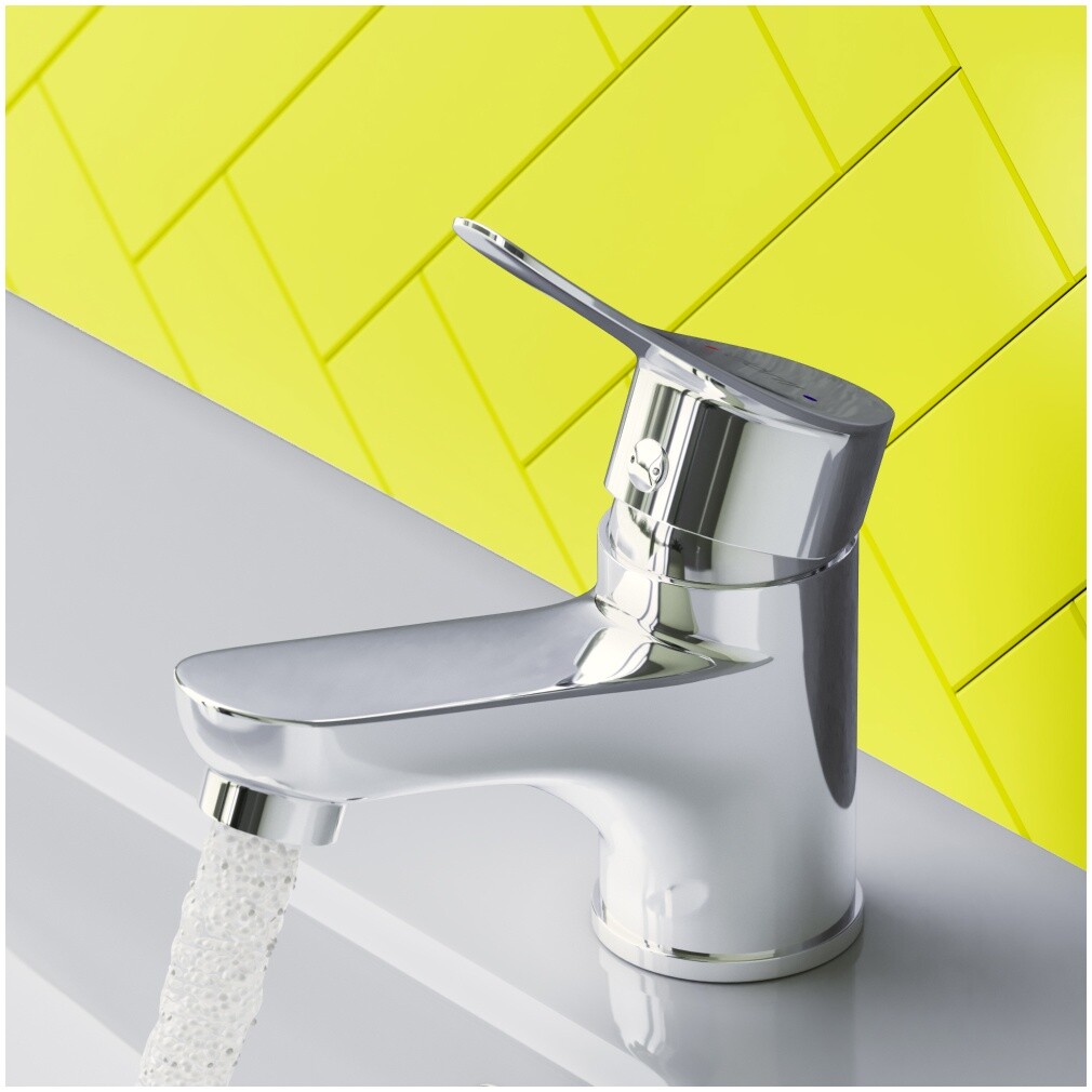 Смеситель для раковины хром Diwo "Новгород" DW-NOV-02-000 - изображение 4