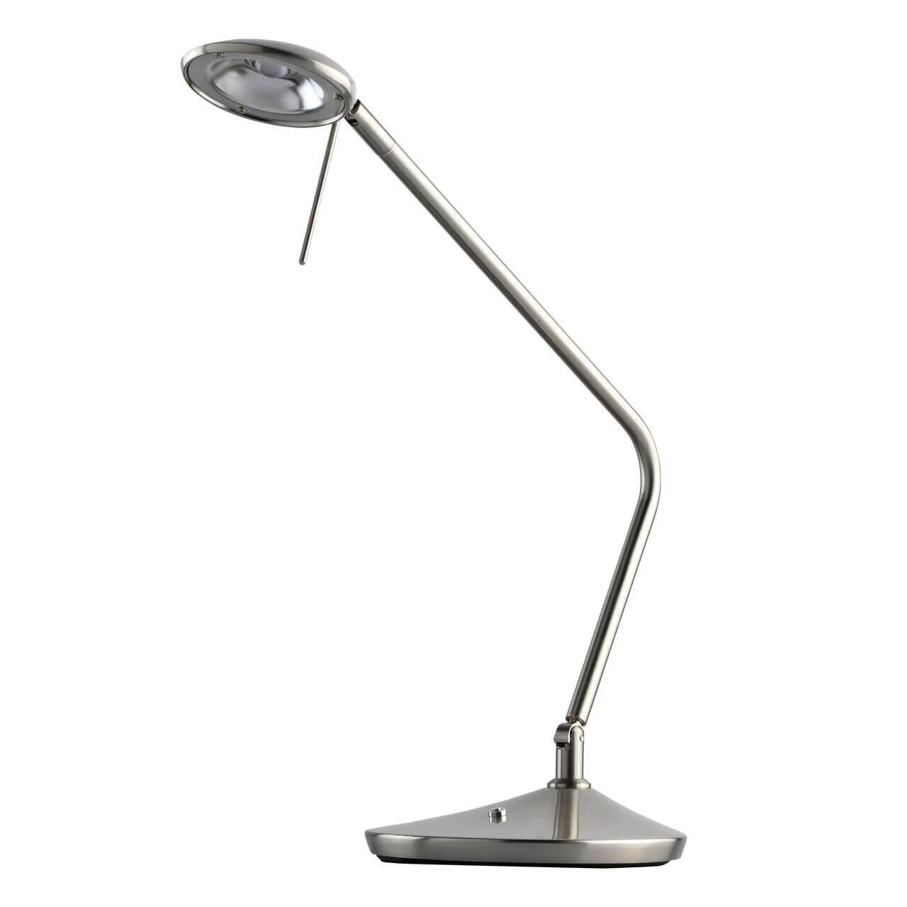 Настольная лампа светодиодная высокая матовый никель 41 см &quot;Гэлэкси&quot; 632035901