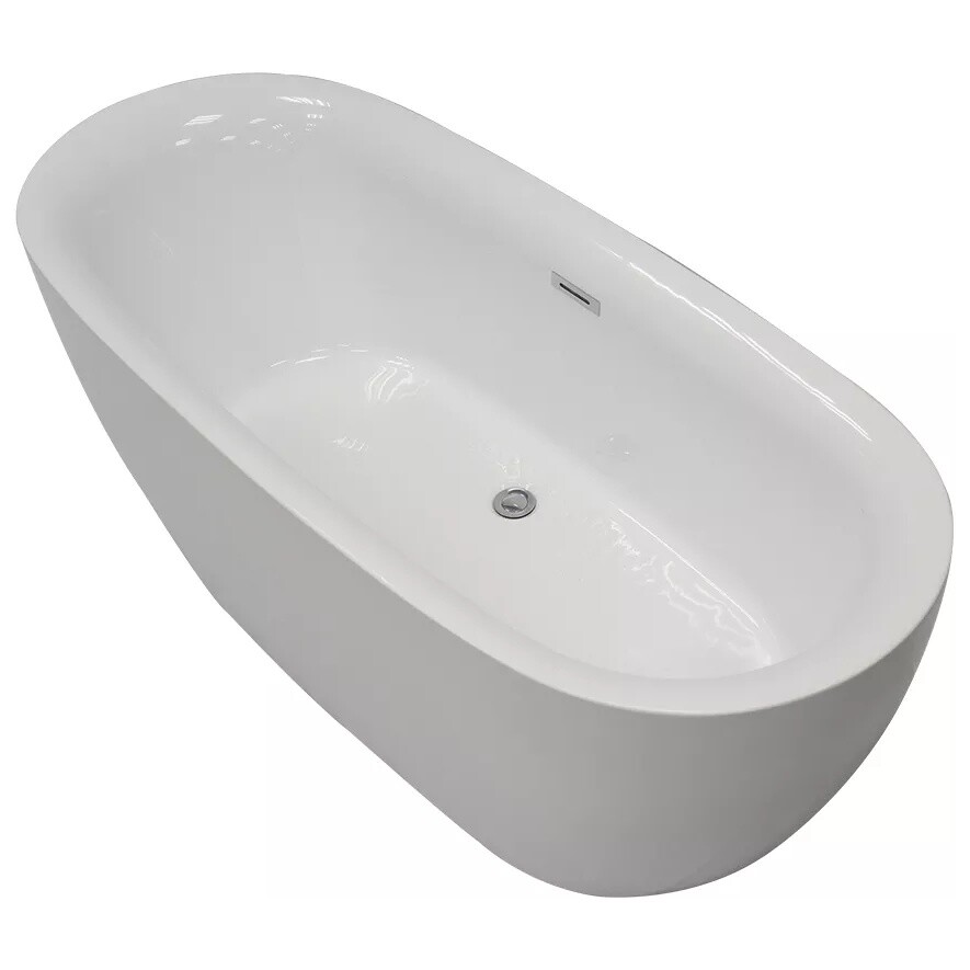 Ванна акриловая белая Cerutti SPA Como 170 CT7386 - изображение 15