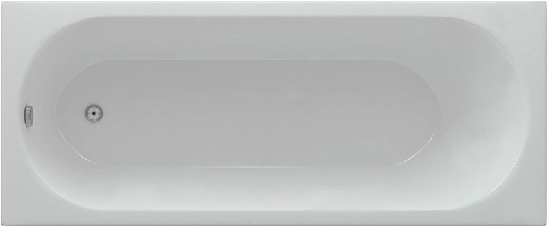 Ванна акриловая 160х70 см белая Aquatek &quot;Оберон&quot; OBR160-0000039