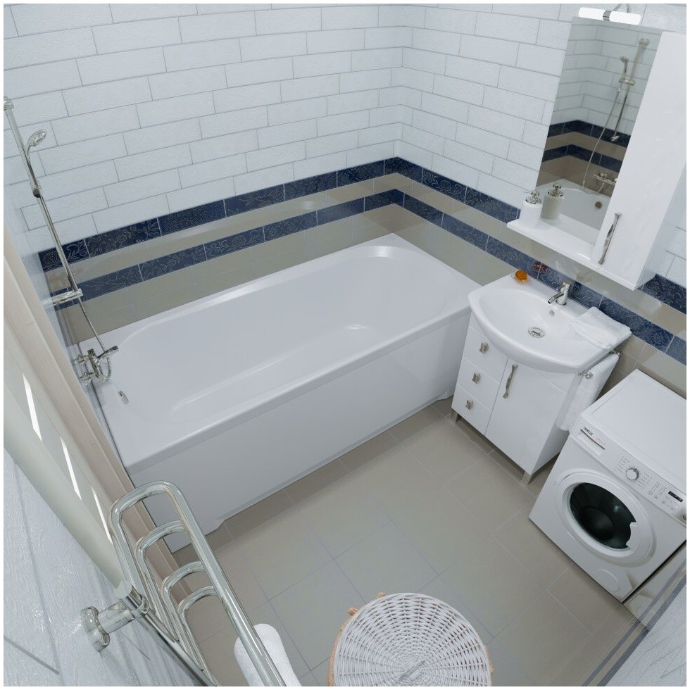 Ванна акриловая белая Triton "Дина 170" Щ0000048442 - изображение 5