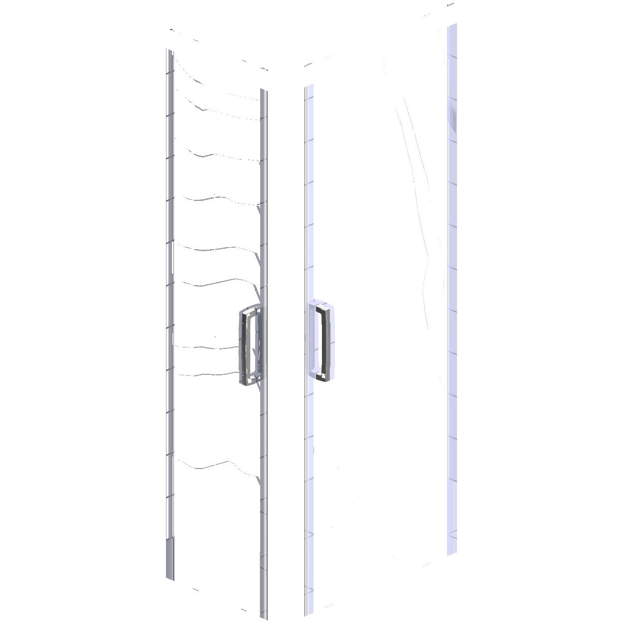 Душевой уголок 140х90 см черный матовый, стекло матовое Stworki "Карлстад" - изображение 59