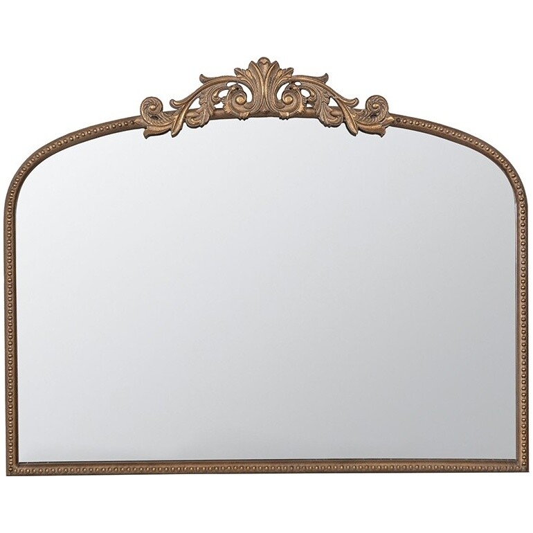 Зеркало-арка настенное в раме золото 82193-GOLD-DS