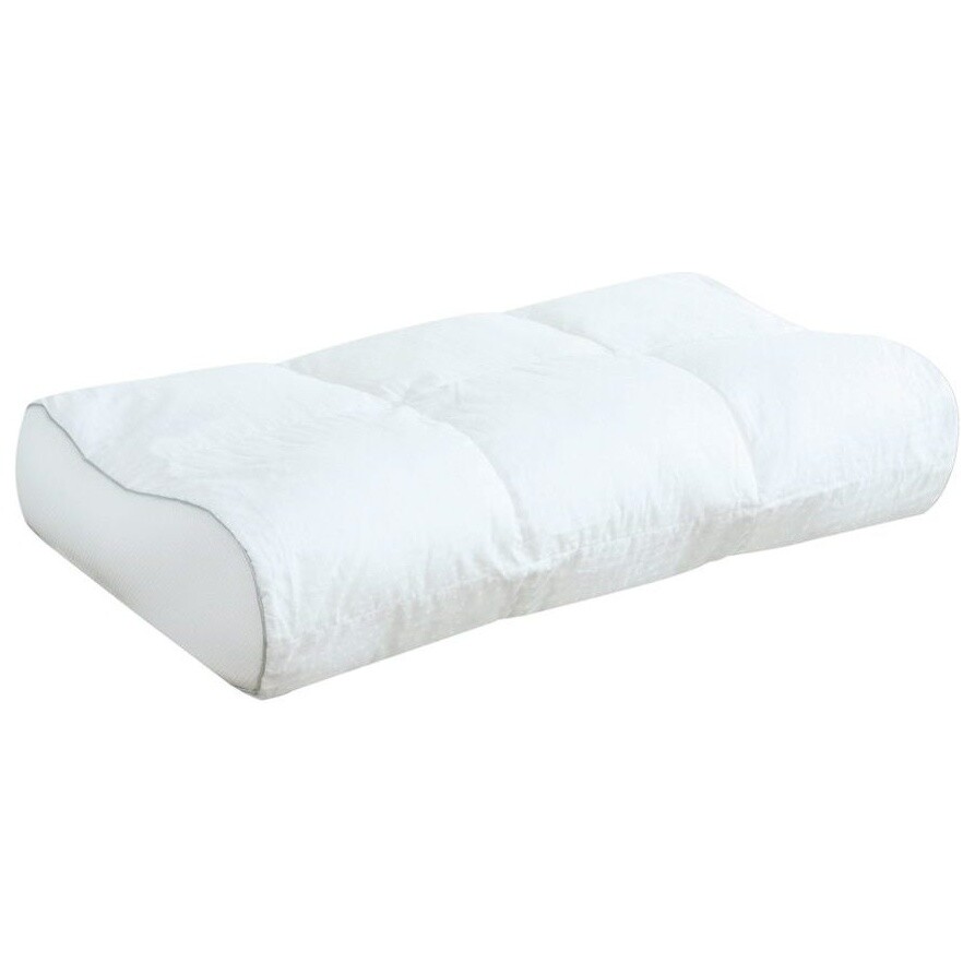 Подушка для сна 37х63 см белая Ideal Form