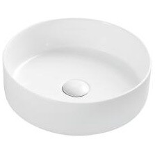 Раковина накладная круглая белая D&K Matrix DT1391516