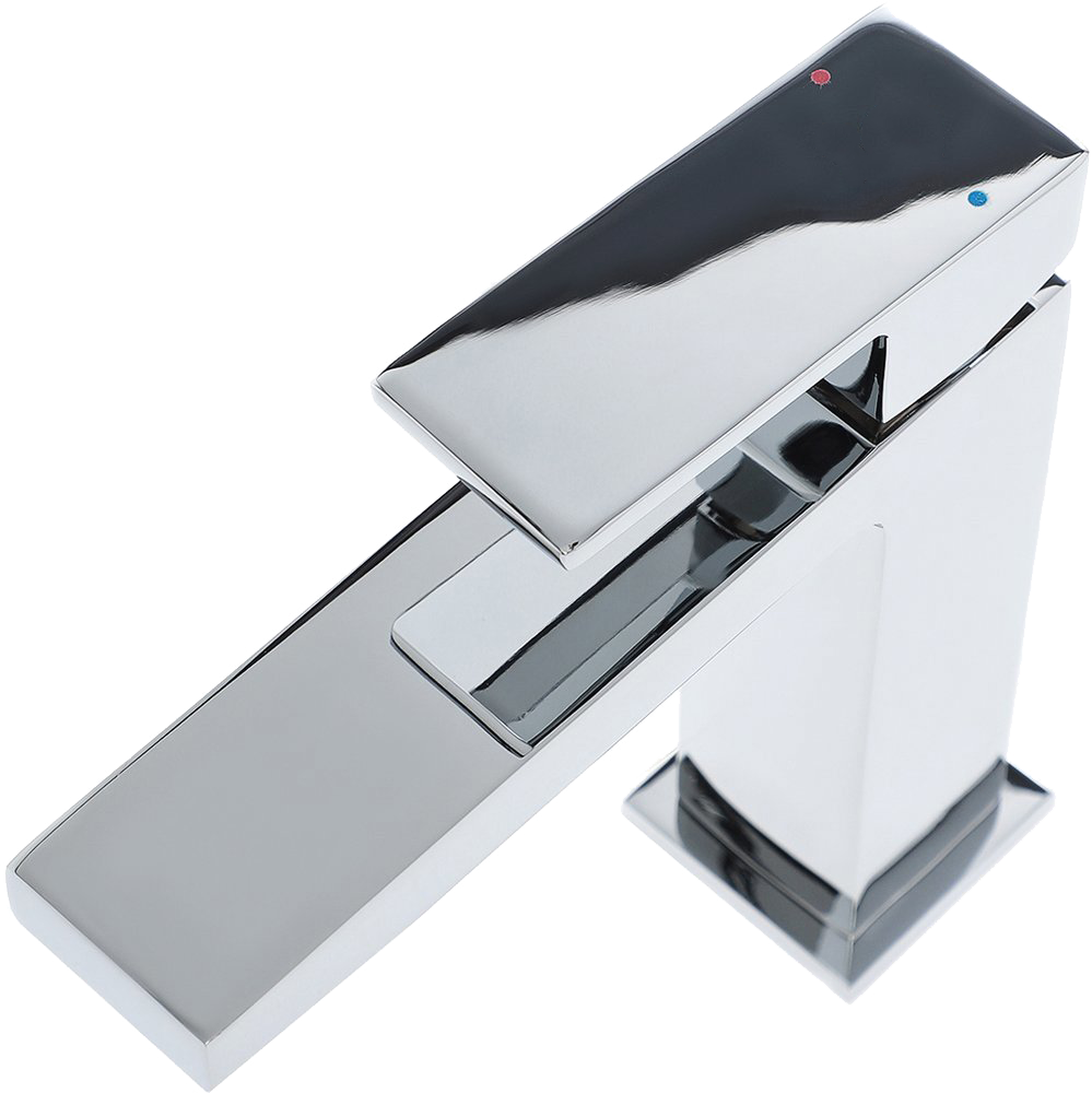 Смеситель для раковины однорычажный хром Stworki "Нюборг" NU-01cr - изображение 7