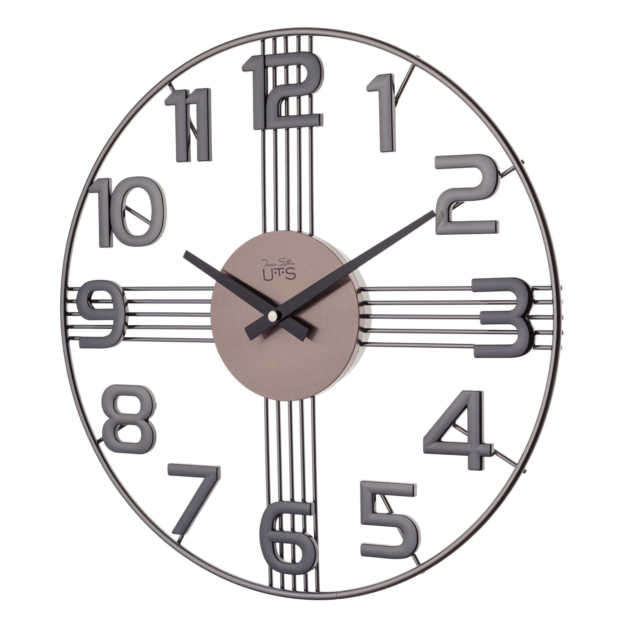 Часы настенные кварцевые коричневые Tomas Stern 8063