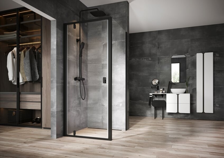 Душевой лоток перфорированный из нержавеющей стали 75 см черный Ravak Runway 750 X01750 - изображение 4