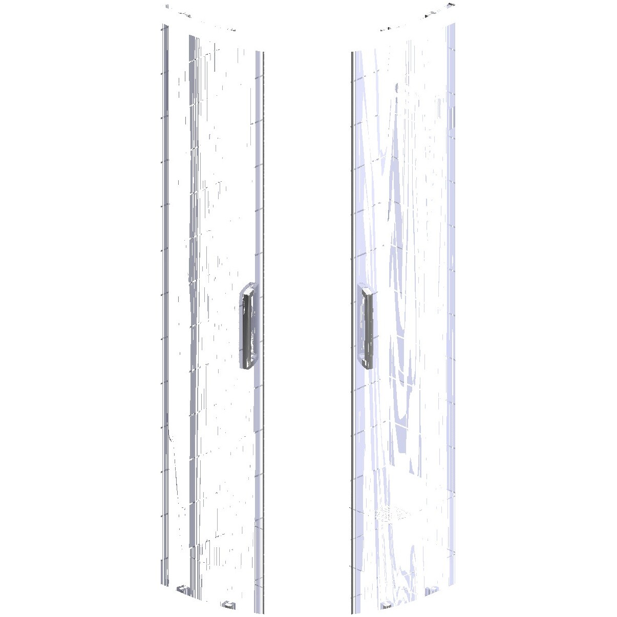 Душевой уголок 110х90 см хром глянец, прозрачное стекло Stworki "Лунд" - изображение 51