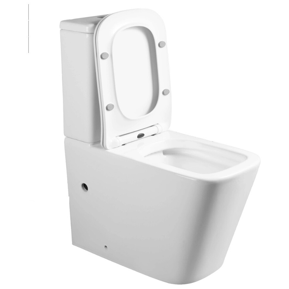 Унитаз напольный безободковый белый Cerutti SPA Maiella CT10314 - изображение 5