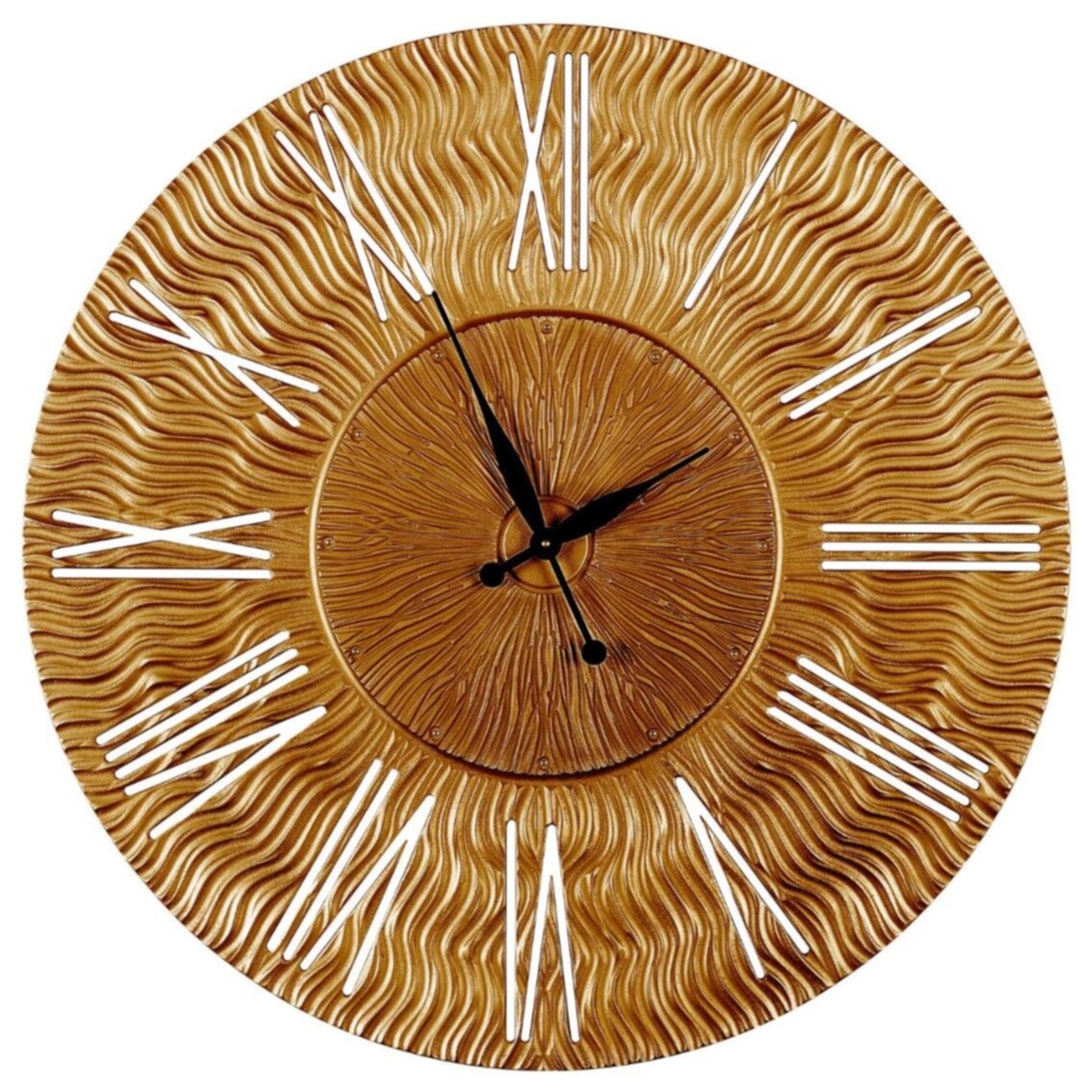 Часы настенные круглые бронза Twinkle 90 см