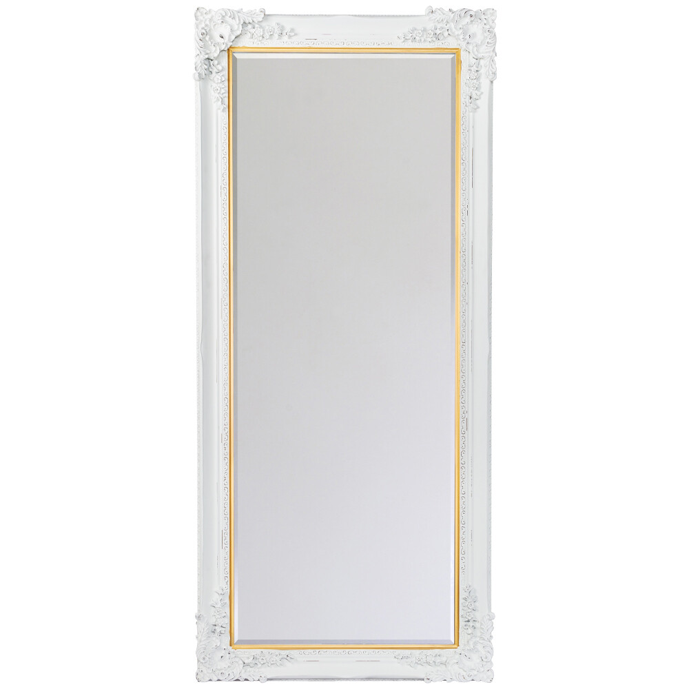 Зеркало настенное белое матовое «Моррис вайт M»