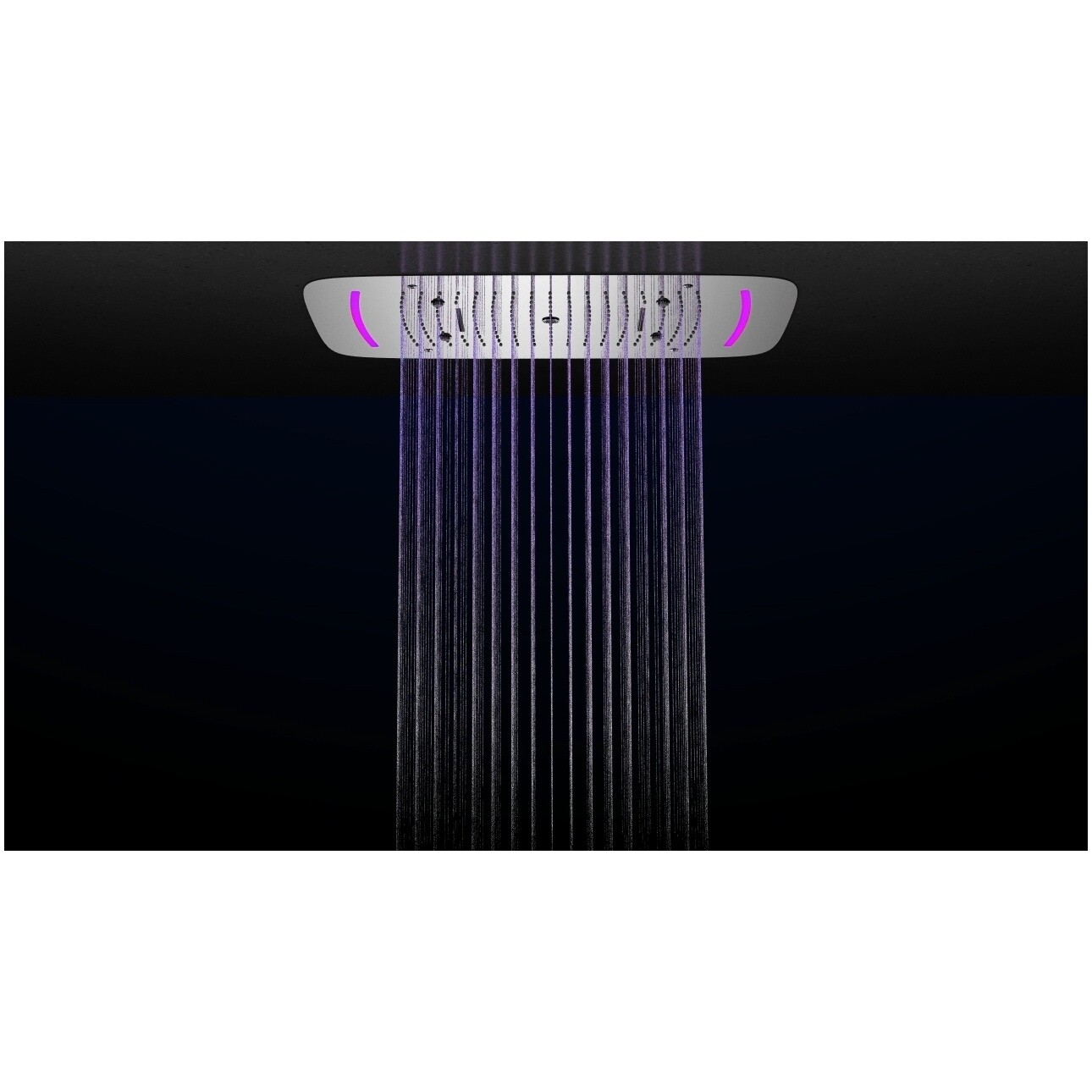 Душевой комплект встроенный с термостатом и подсветкой золотой Timo Saona SX-2319-17SM - изображение 4