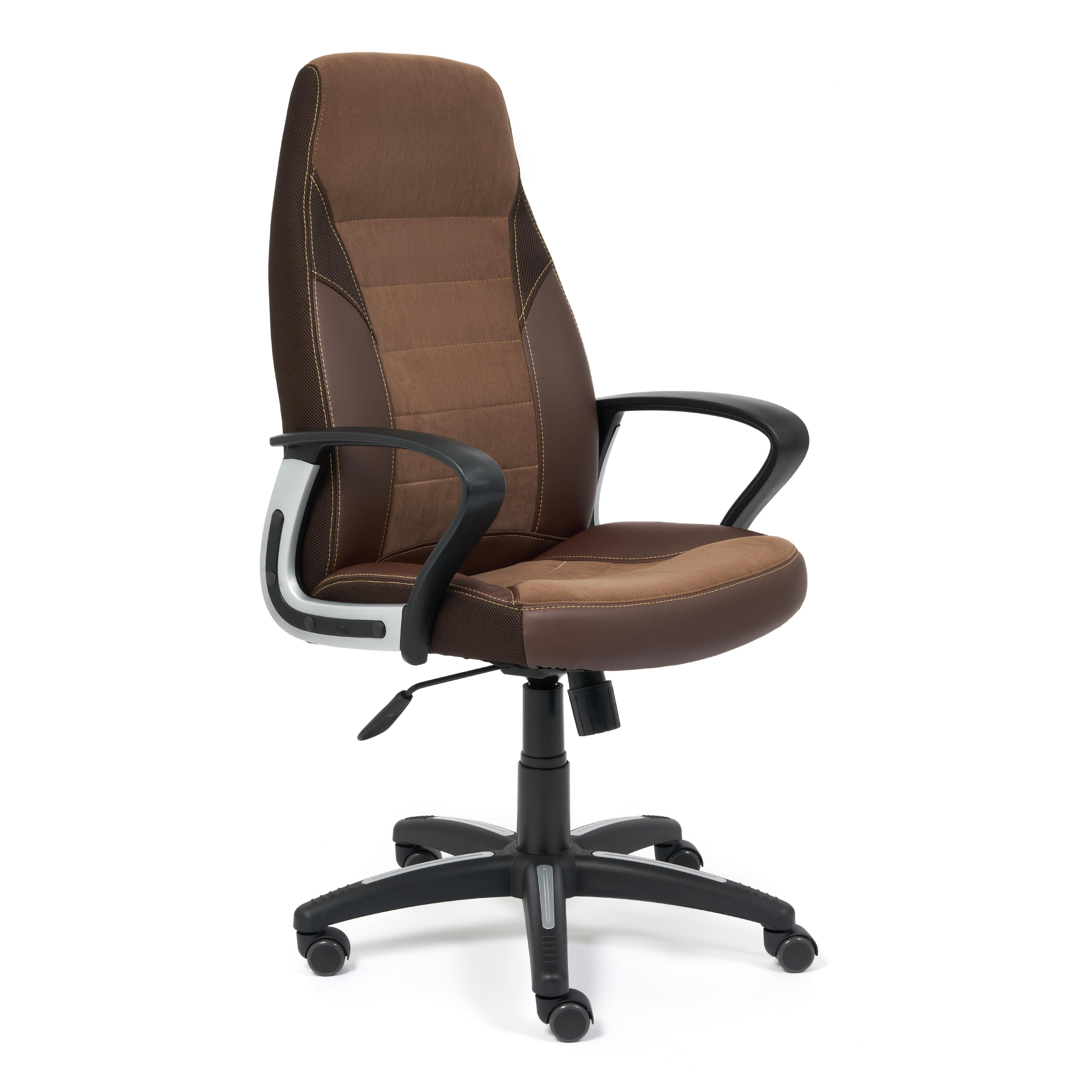 Кресло офисное коричневое Inter