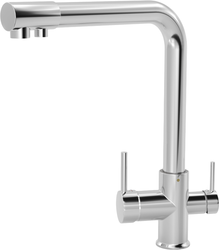Смеситель для кухни хром Mega Life MG-TK05 с фильтром для воды "Кристалл" ECO H Pro - изображение 10