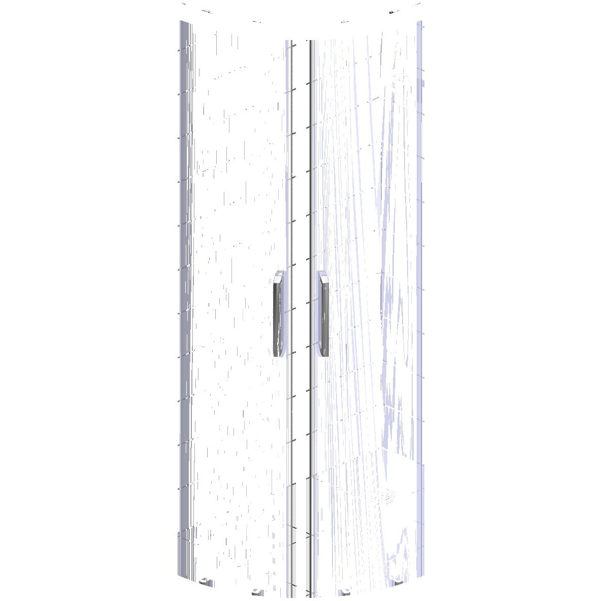 Душевой уголок 110х80 см хром глянец, прозрачное стекло Stworki "Лунд" - изображение 68