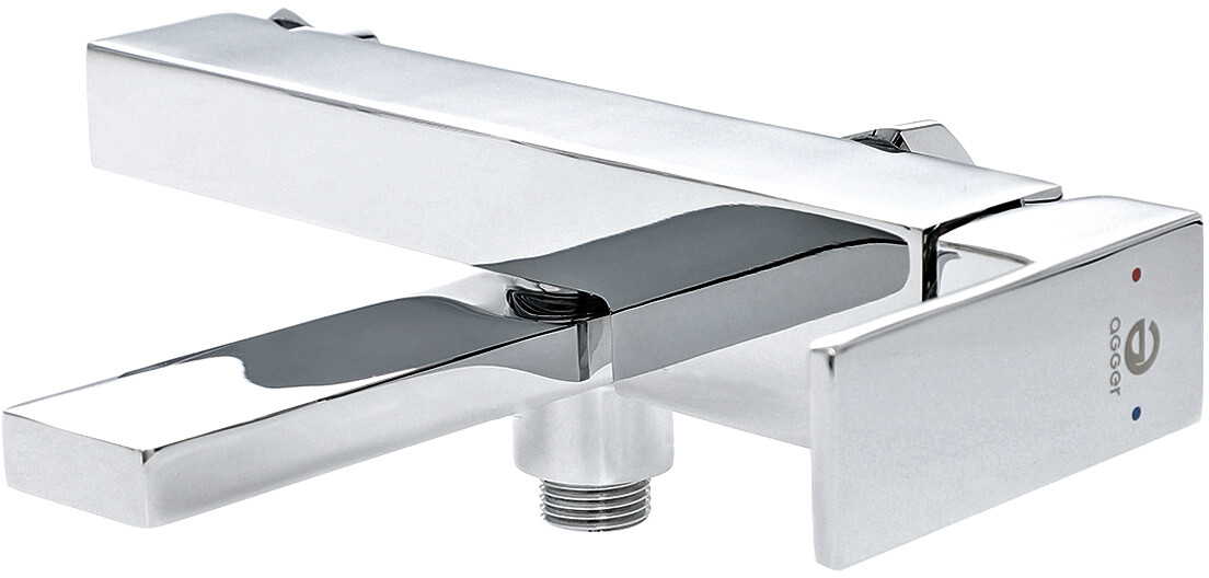 Смеситель универсальный для ванны с душем хром Stworki "Нюборг" NU-03cr - изображение 4