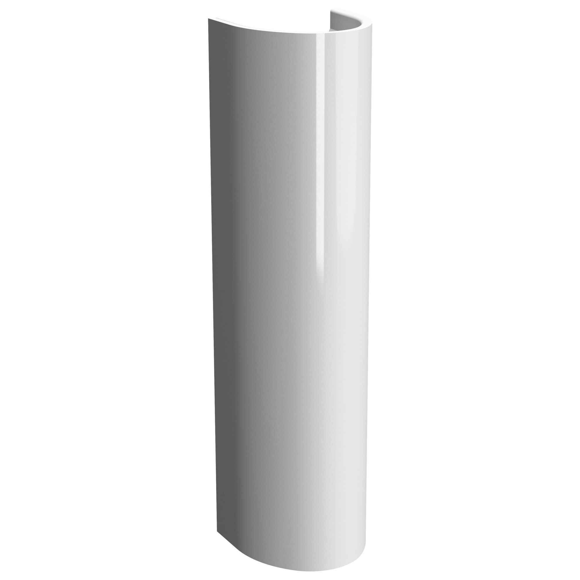 Пьедестал для раковины фарфоровый 66х18 см белый Vitra Zentrum 6936B003-7035