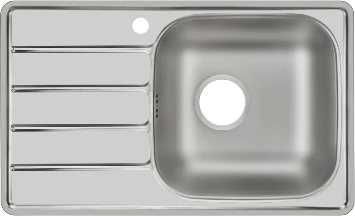 Мойка кухонная сталь Domaci &quot;Равенна&quot; Rand DGR 780х480 (6) R1TG R