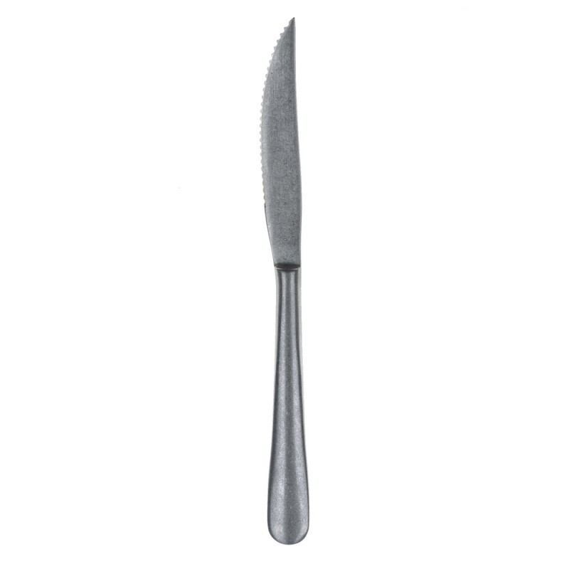 Нож для стейка 22,5 см серебро Epsilon retro