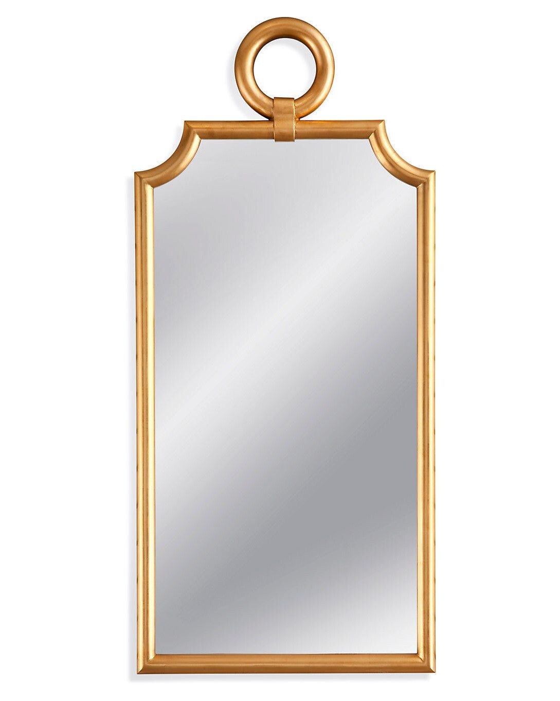 Зеркало настенное прямоугольное в золотой раме &quot;Пьемонт&quot;