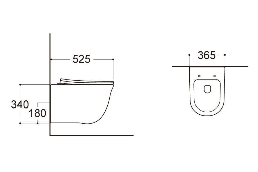 Унитаз белый Aquatek "Классик" AQ1111-00 с инсталляцией INS-0000012 и белой кнопкой KDI-0000009 - изображение 9