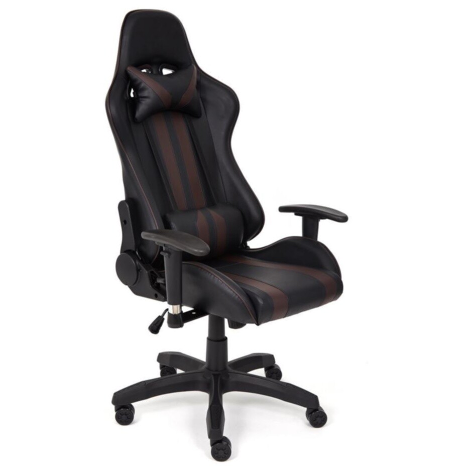 Кресло компьютерное черно-коричневое iCar