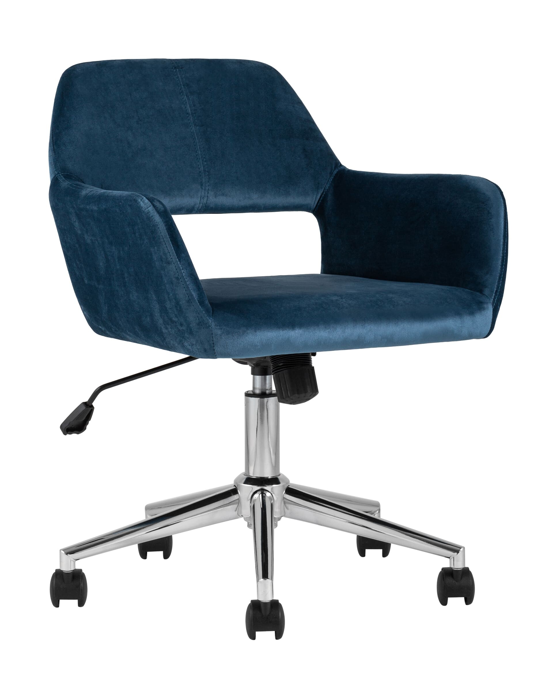 Компьютерное кресло офисное синее Ross