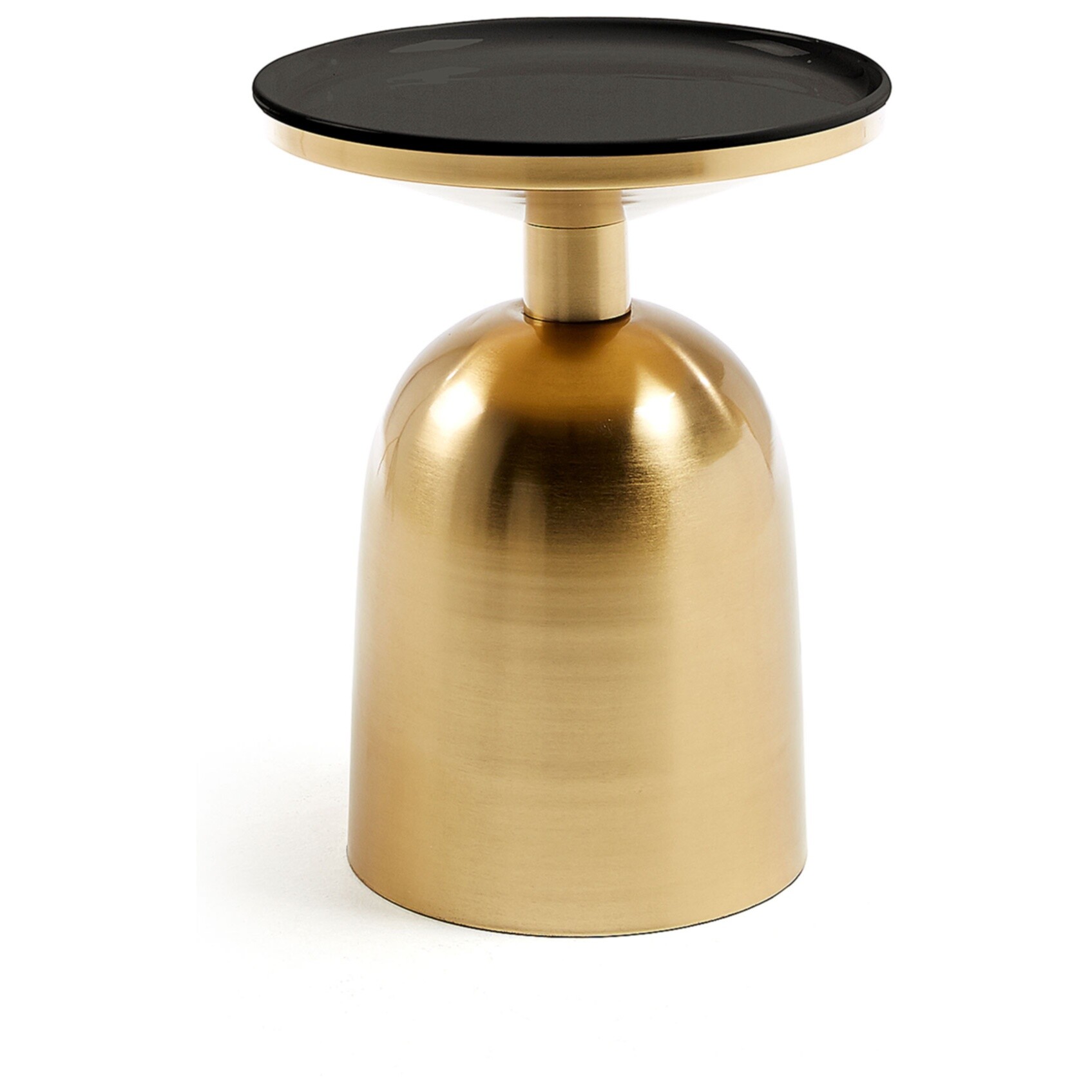 Приставной столик круглый золотой 38 см Physic от La Forma