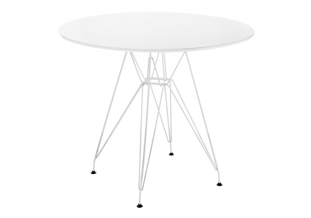 Обеденный стол круглый белый Table 90