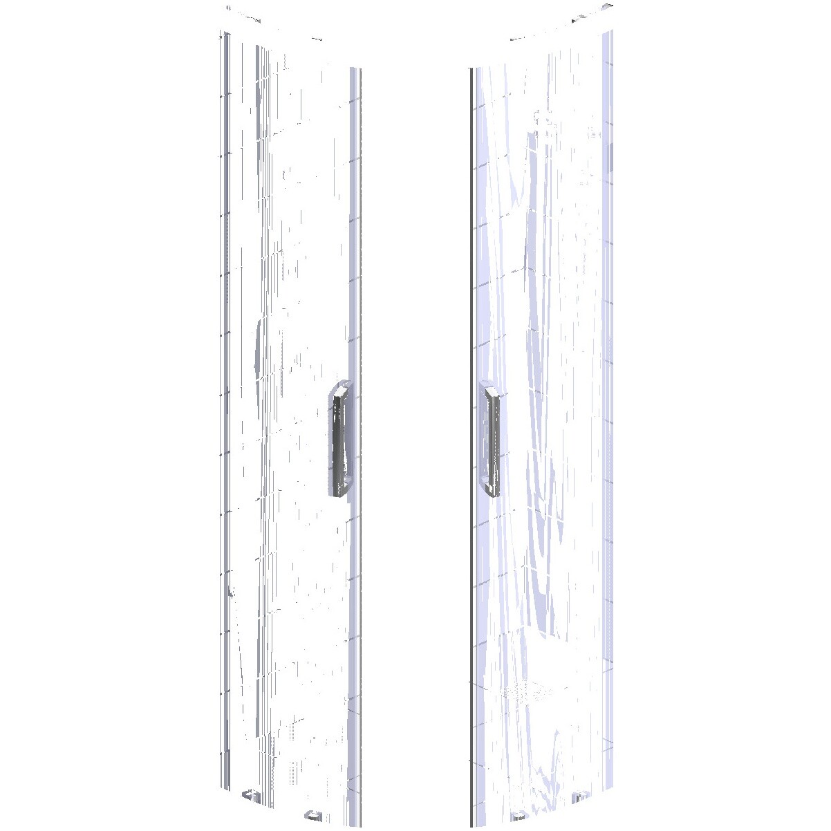 Душевой уголок 120х90 см хром глянец, прозрачное стекло Stworki "Лунд" - изображение 52