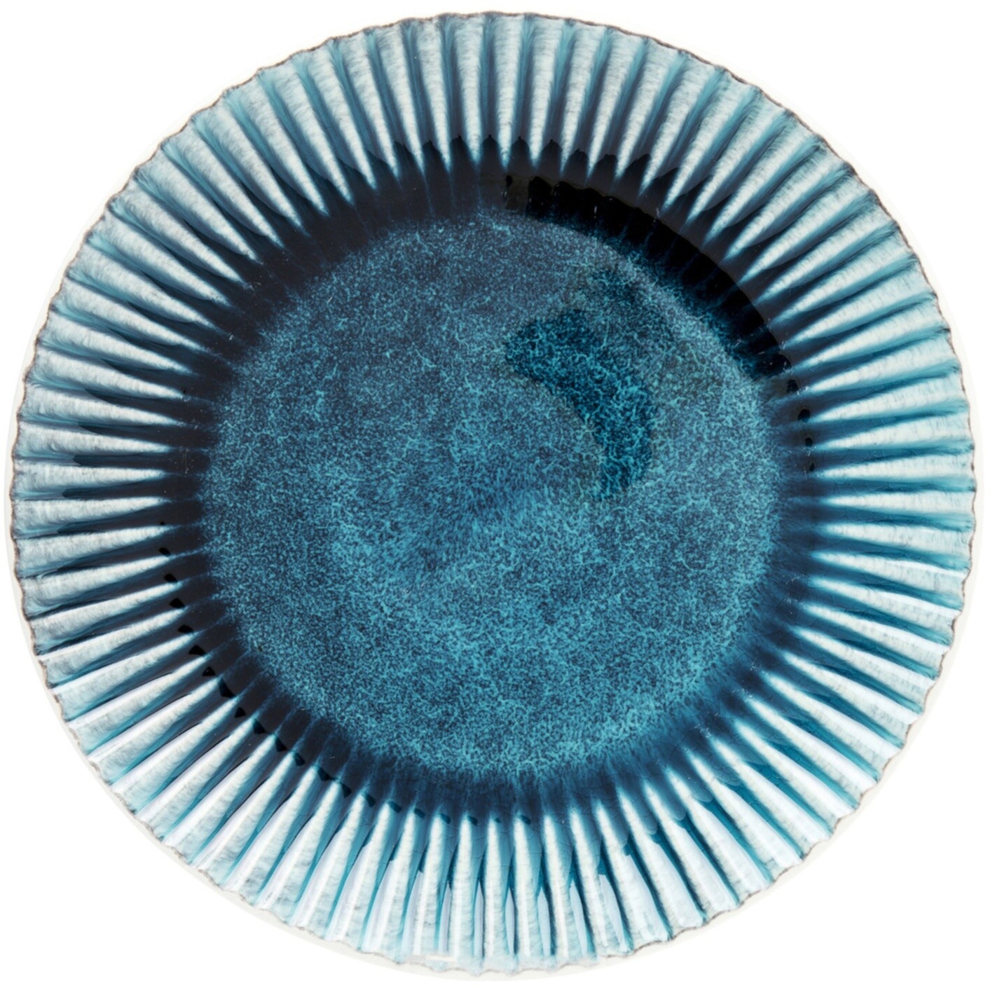 Тарелка керамическая синяя 29 см Mustique &quot;Мюстик&quot;