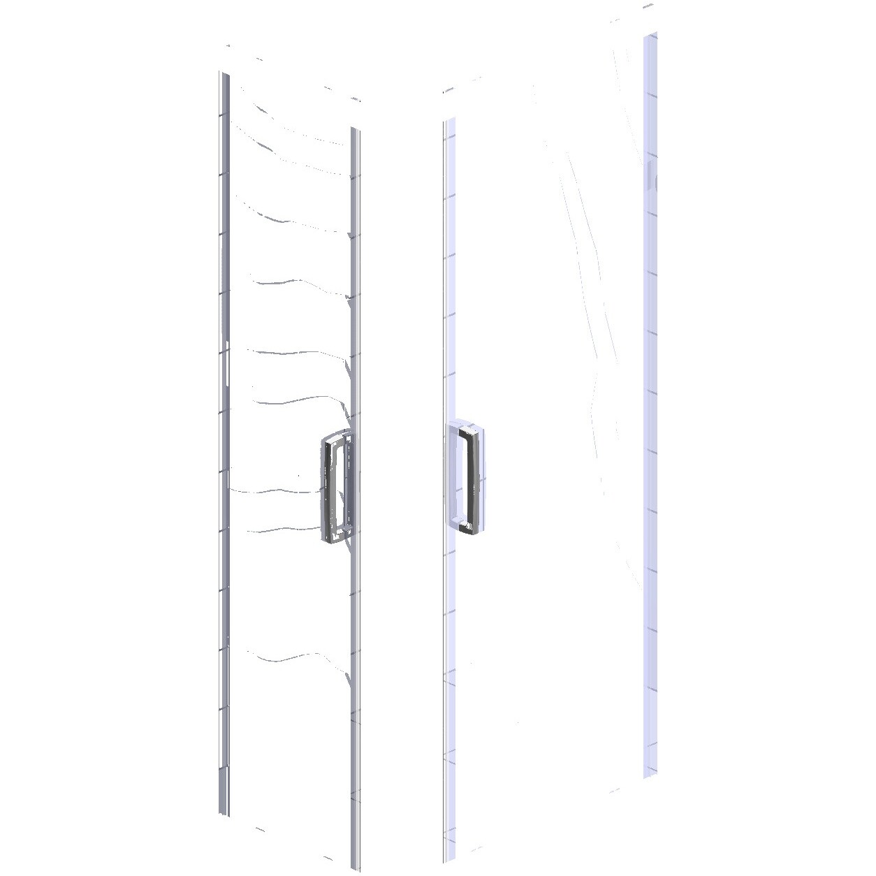 Душевой уголок 90х80 см хром глянец, стекло матовое Stworki "Карлстад" - изображение 55