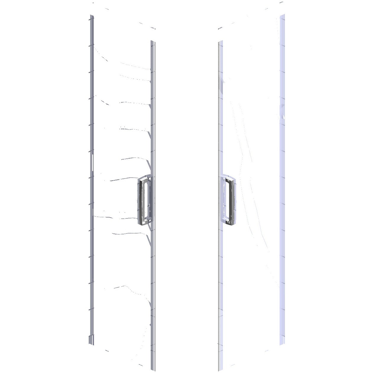 Душевой уголок 90х90 см хром матовый, стекло матовое Stworki "Дублин" - изображение 46