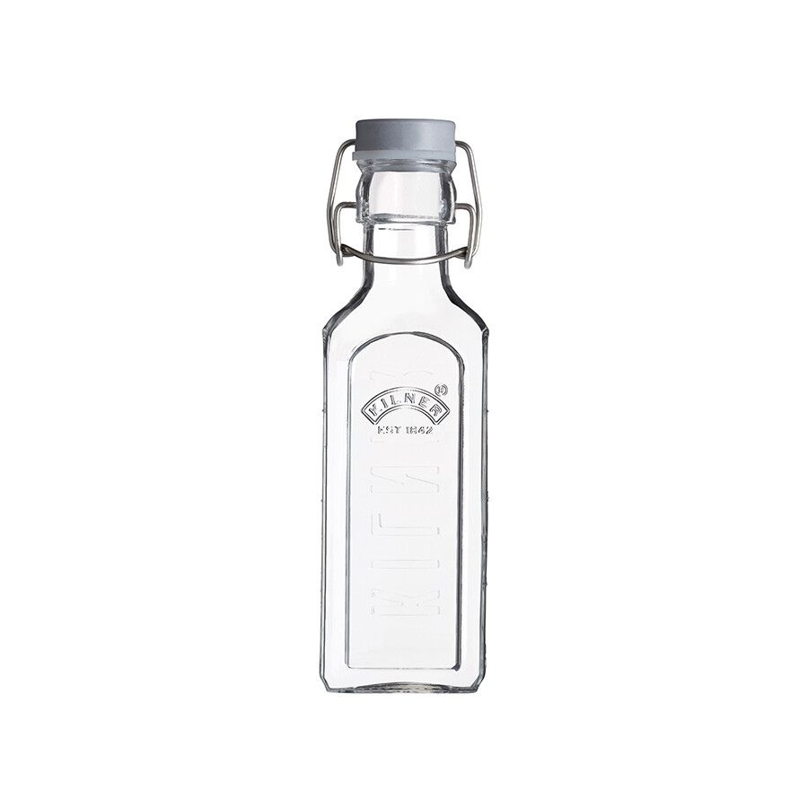 Бутылка с мерными делениями 300 мл прозрачная Clip top