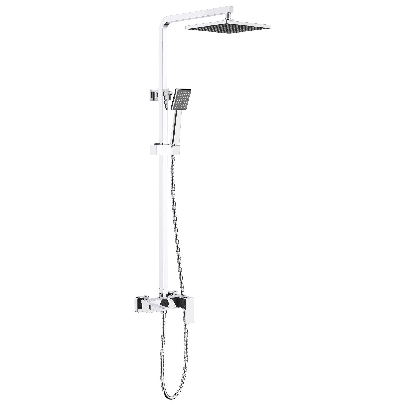 Душевой комплект с тропическим душем хром Timo Selene SX-1030-00