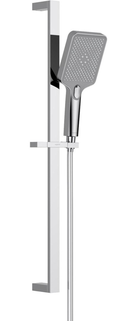 Душевой комплект с лейкой, смесителем для раковины и ванны хром Aquatek "Либра" AQ1630CR - изображение 4