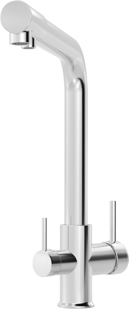 Смеситель для кухни хром Mega Life MG-TK05 с фильтром для воды "Кристалл" ECO H Pro - изображение 6