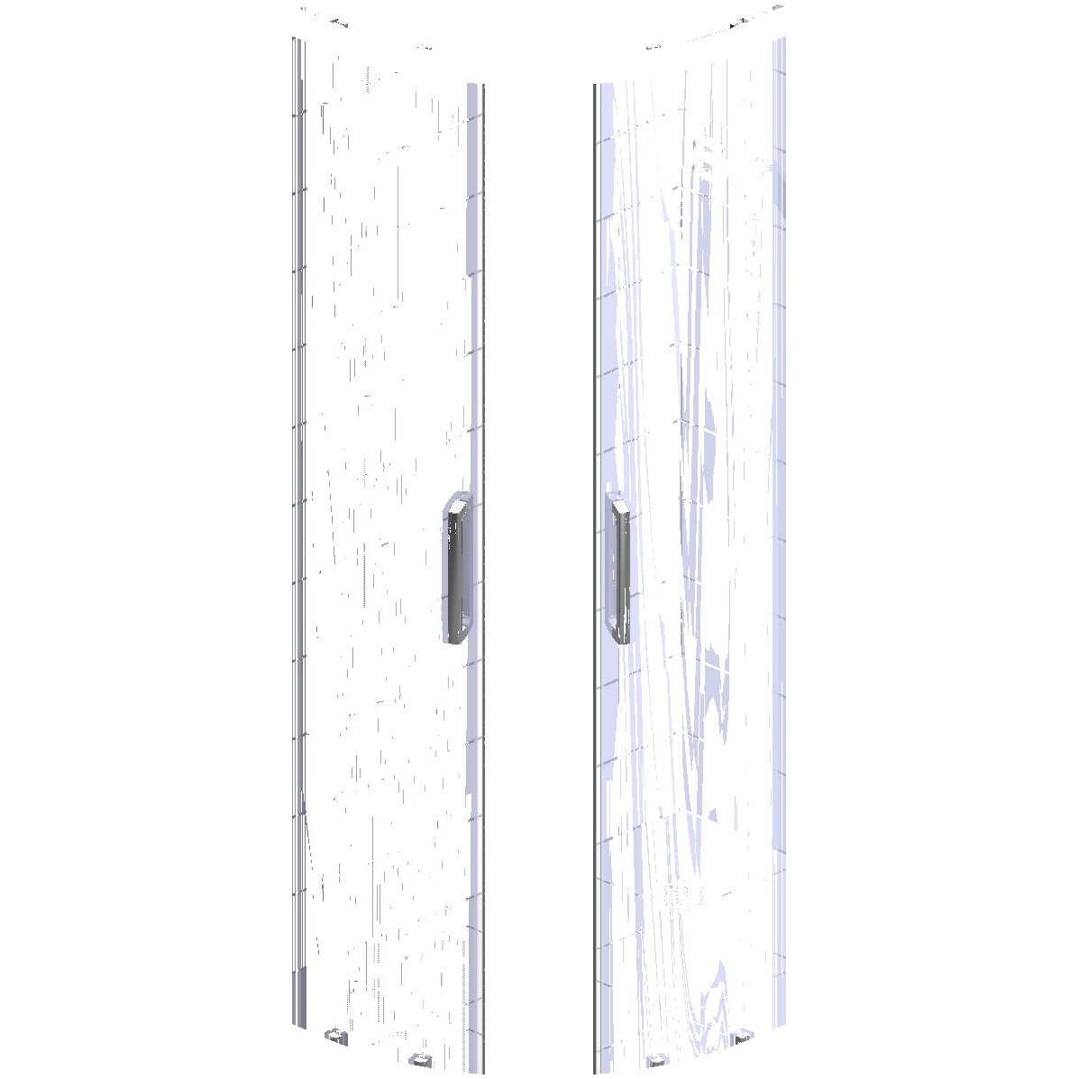 Душевой уголок 110х80 см хром глянец, прозрачное стекло Stworki "Лунд" - изображение 55