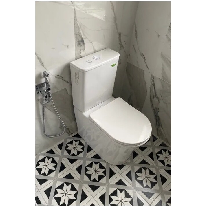 Унитаз напольный безободковый белый Cerutti SPA Adige CT7836